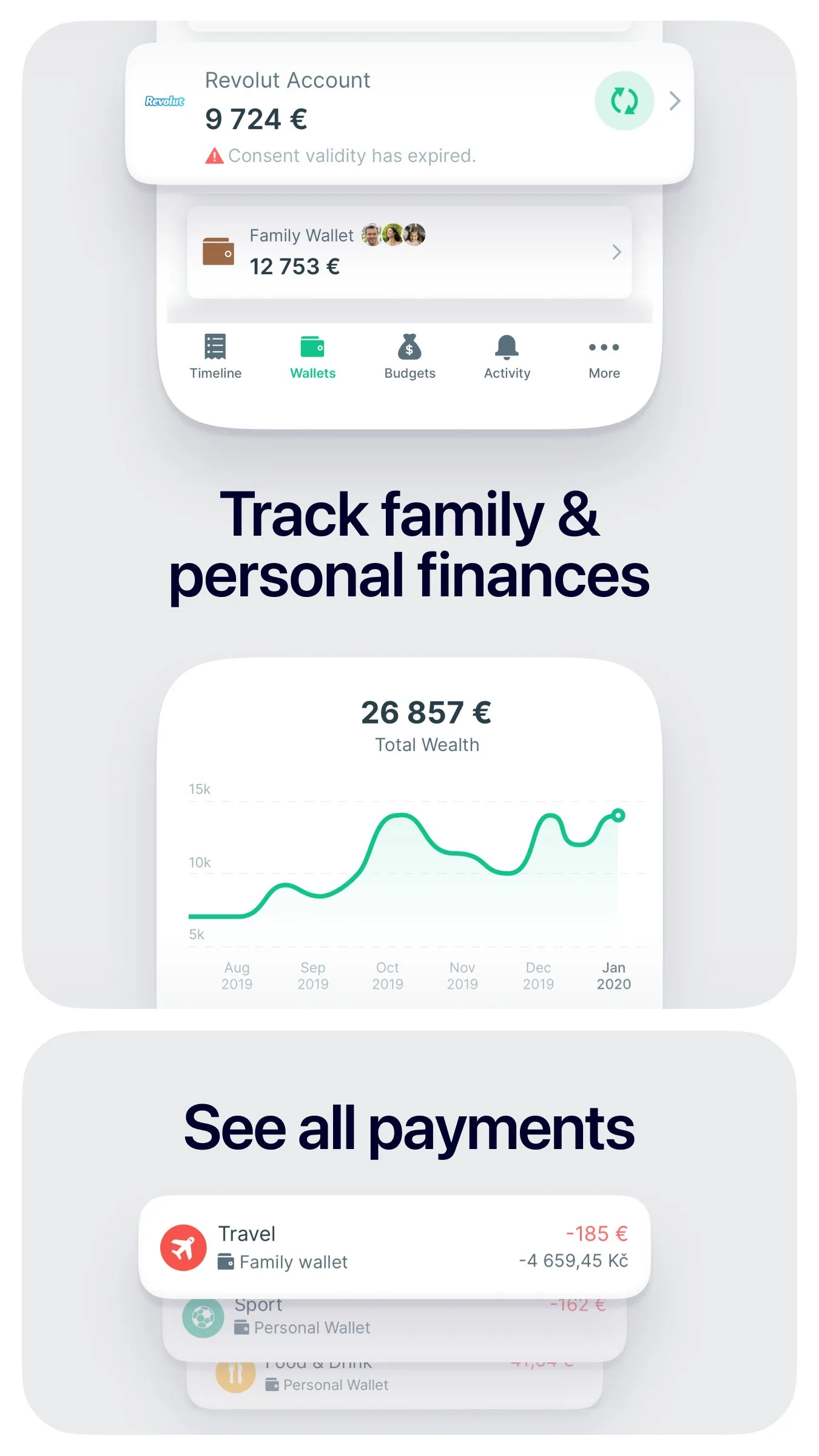Budget App & Tracker: Spendee screenshot