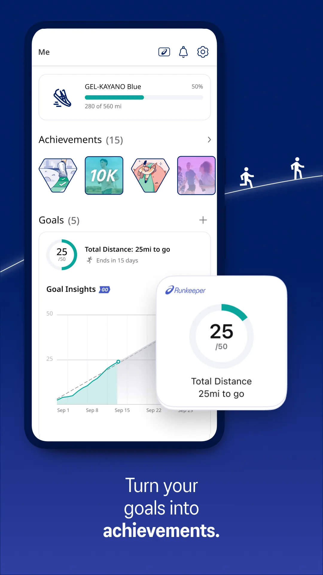 ASICS Runkeeper: Fitness App screenshot