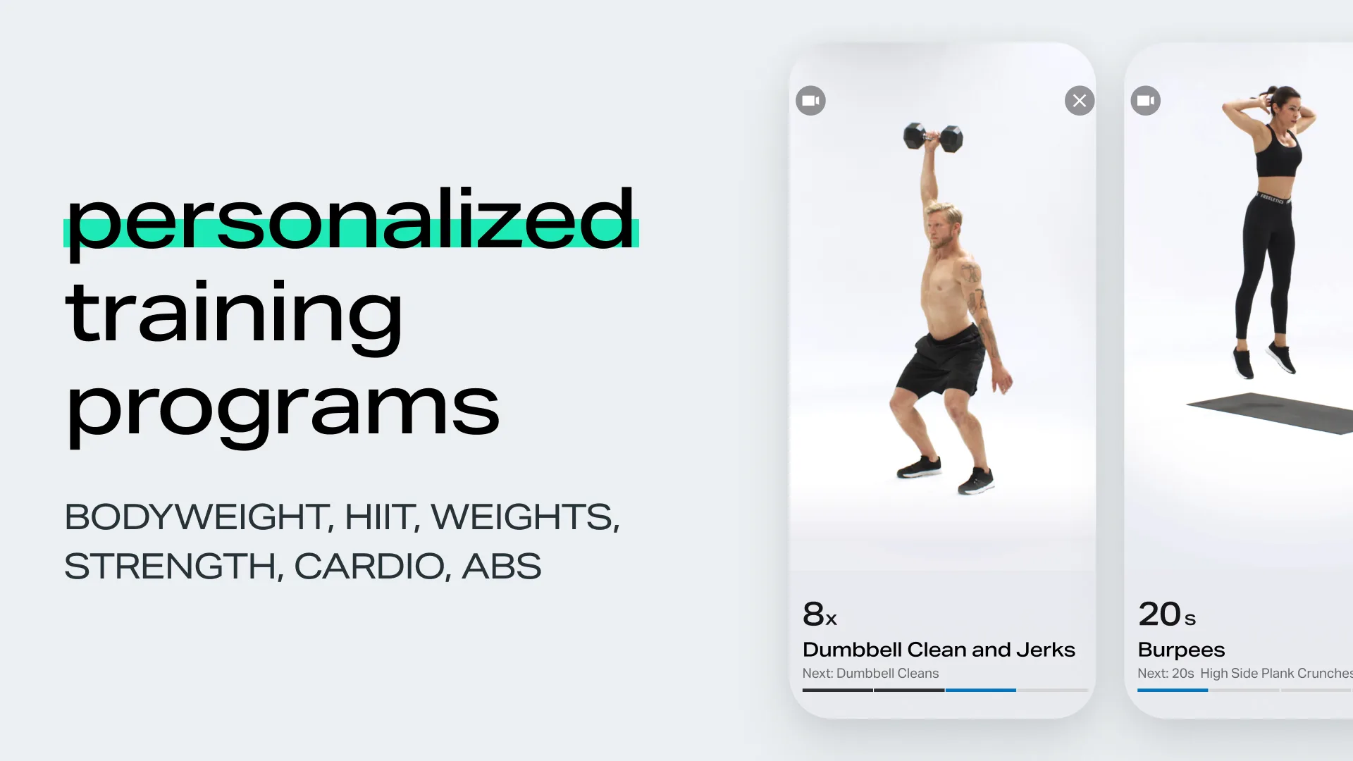 Freeletics: Fitness Workouts screenshot