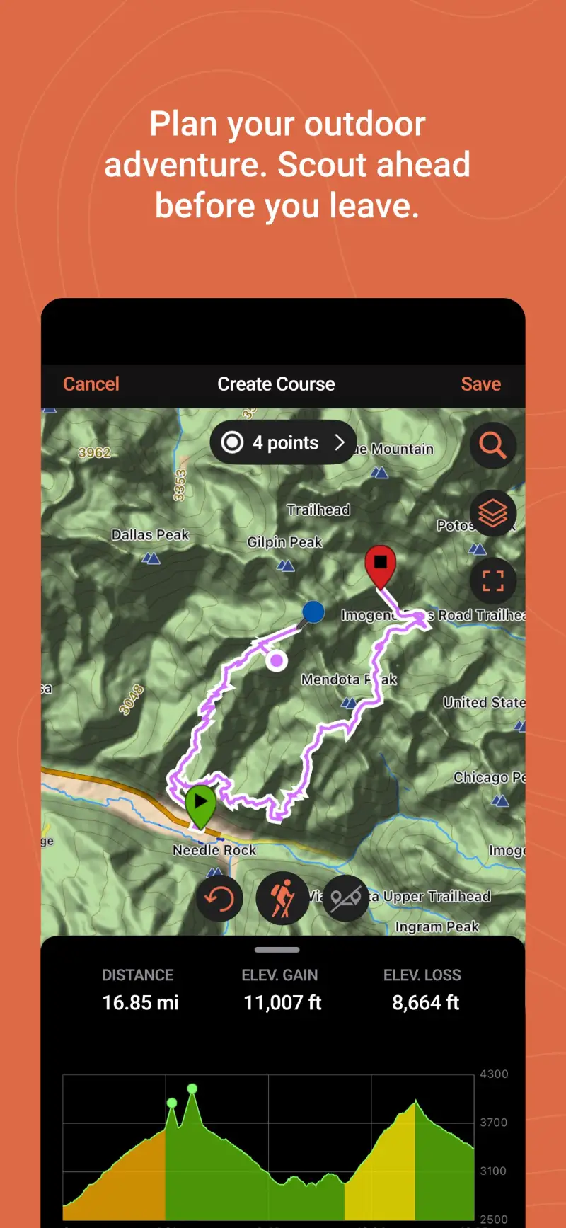 Garmin Explore™ screenshot