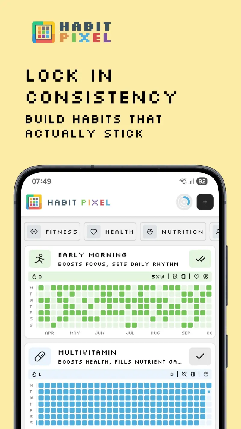 Habit Pixel: Streak Tracker screenshot