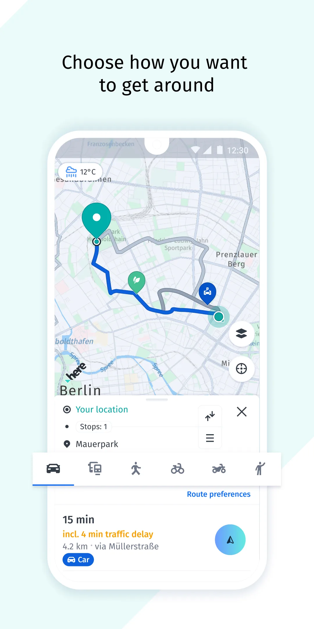 HERE WeGo: Maps & Navigation screenshot