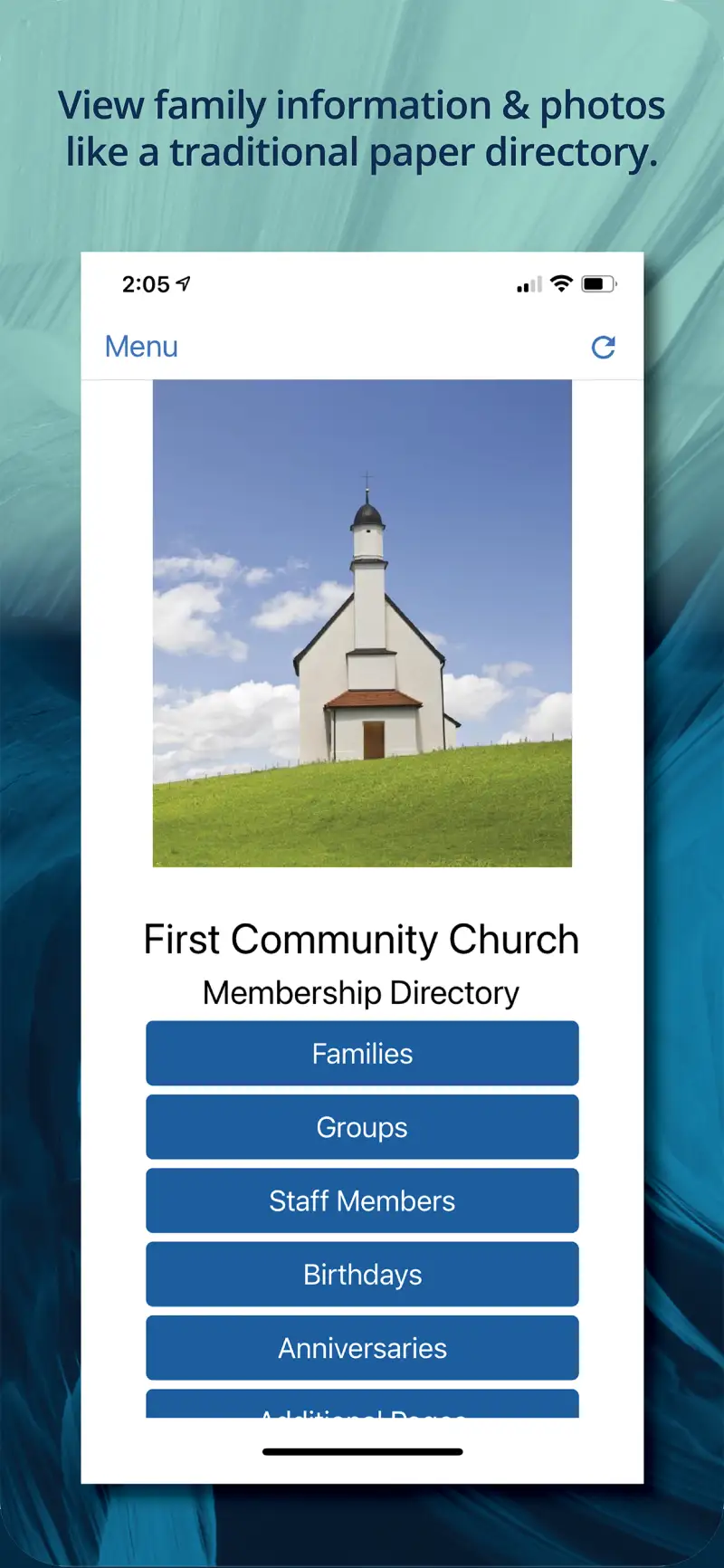 Instant Church Directory screenshot