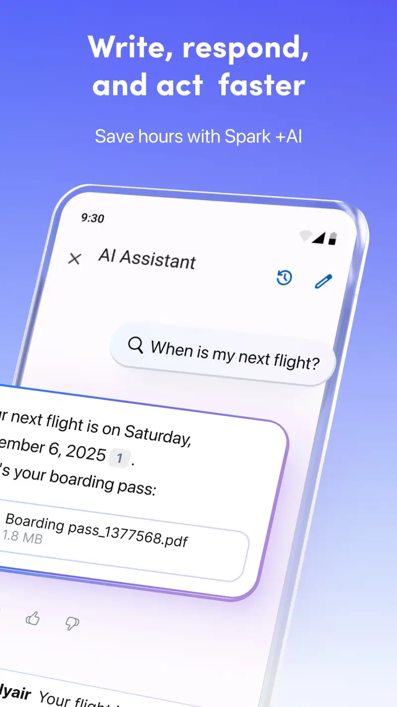 Spark Mail: AI Email, Calendar screenshot
