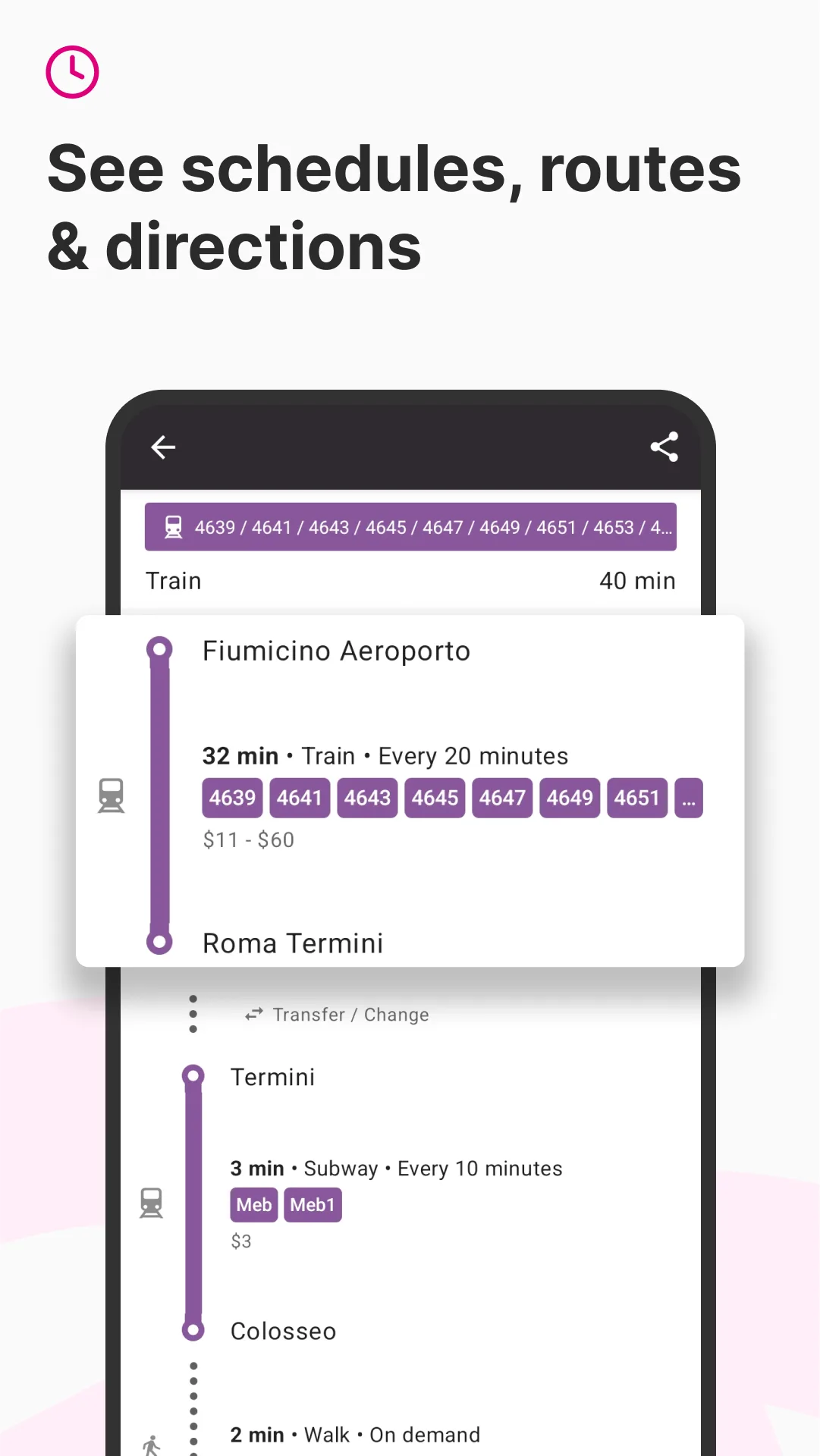Rome2Rio: Trip Planner screenshot