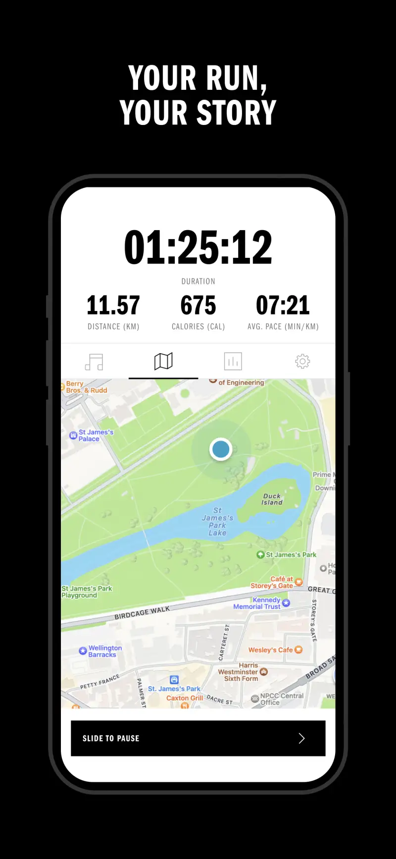 adidas Running: Run tracker screenshot