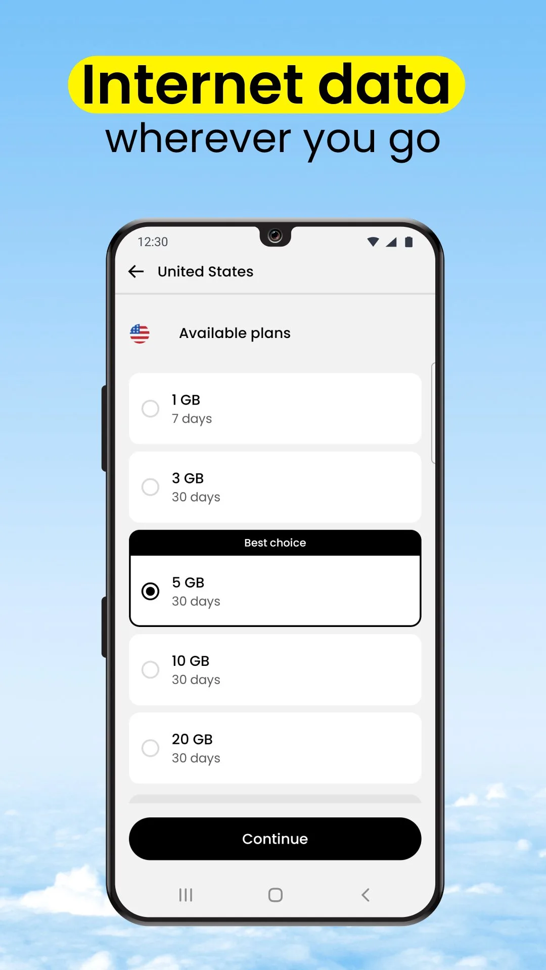 Saily eSIM: Travel Data Plans screenshot