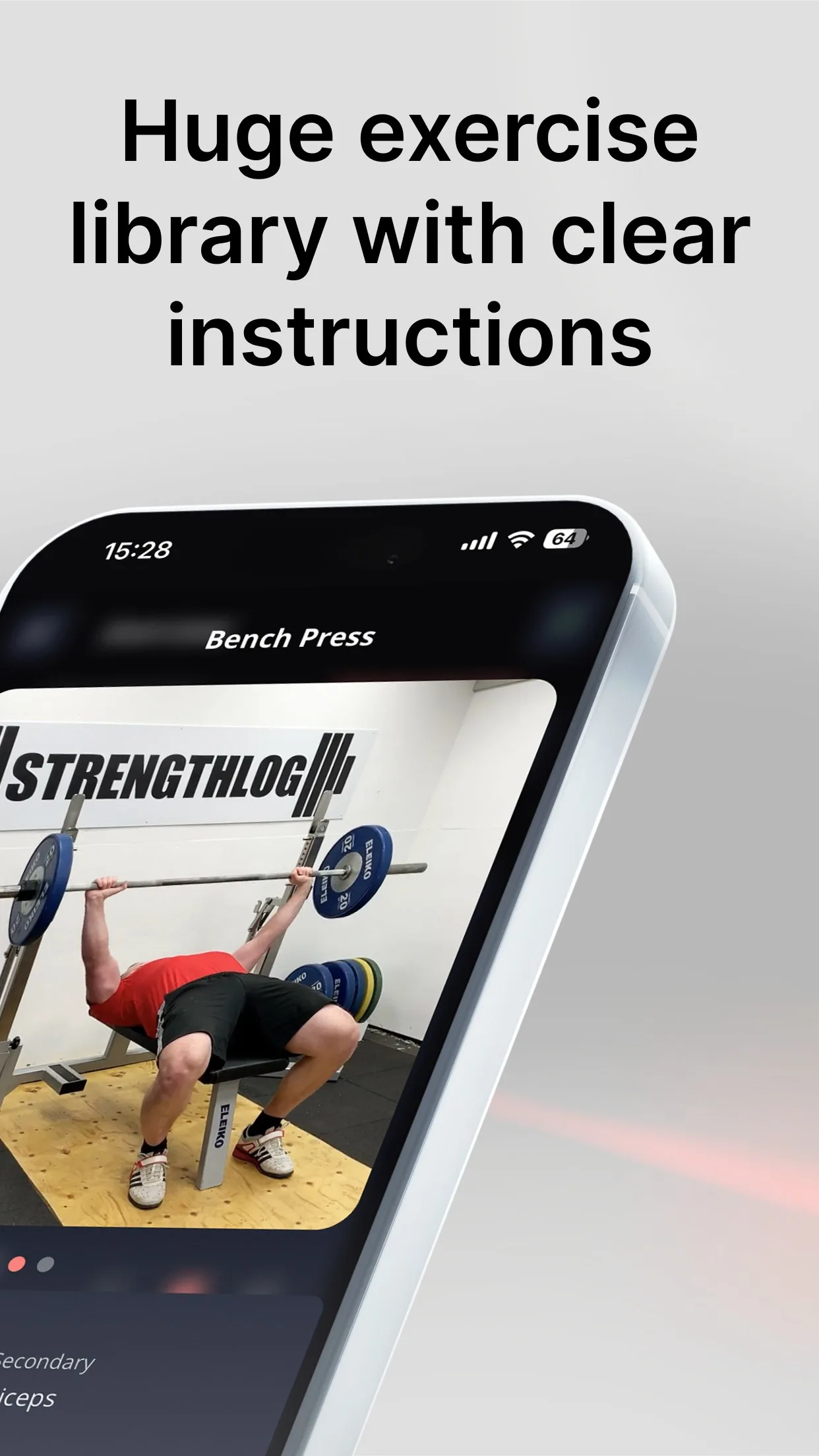 StrengthLog – Workout Tracker screenshot