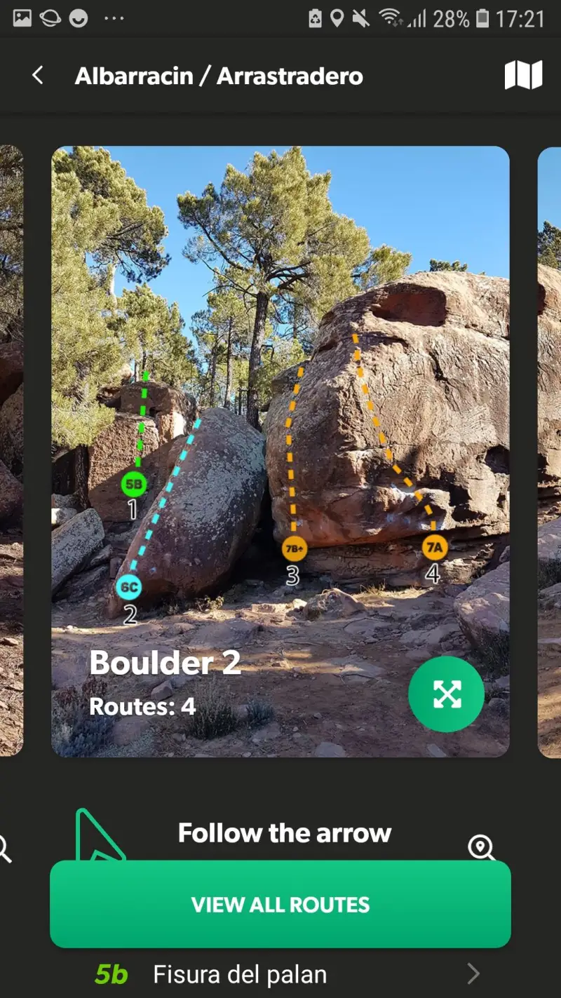 Topo Guru x theCrag screenshot