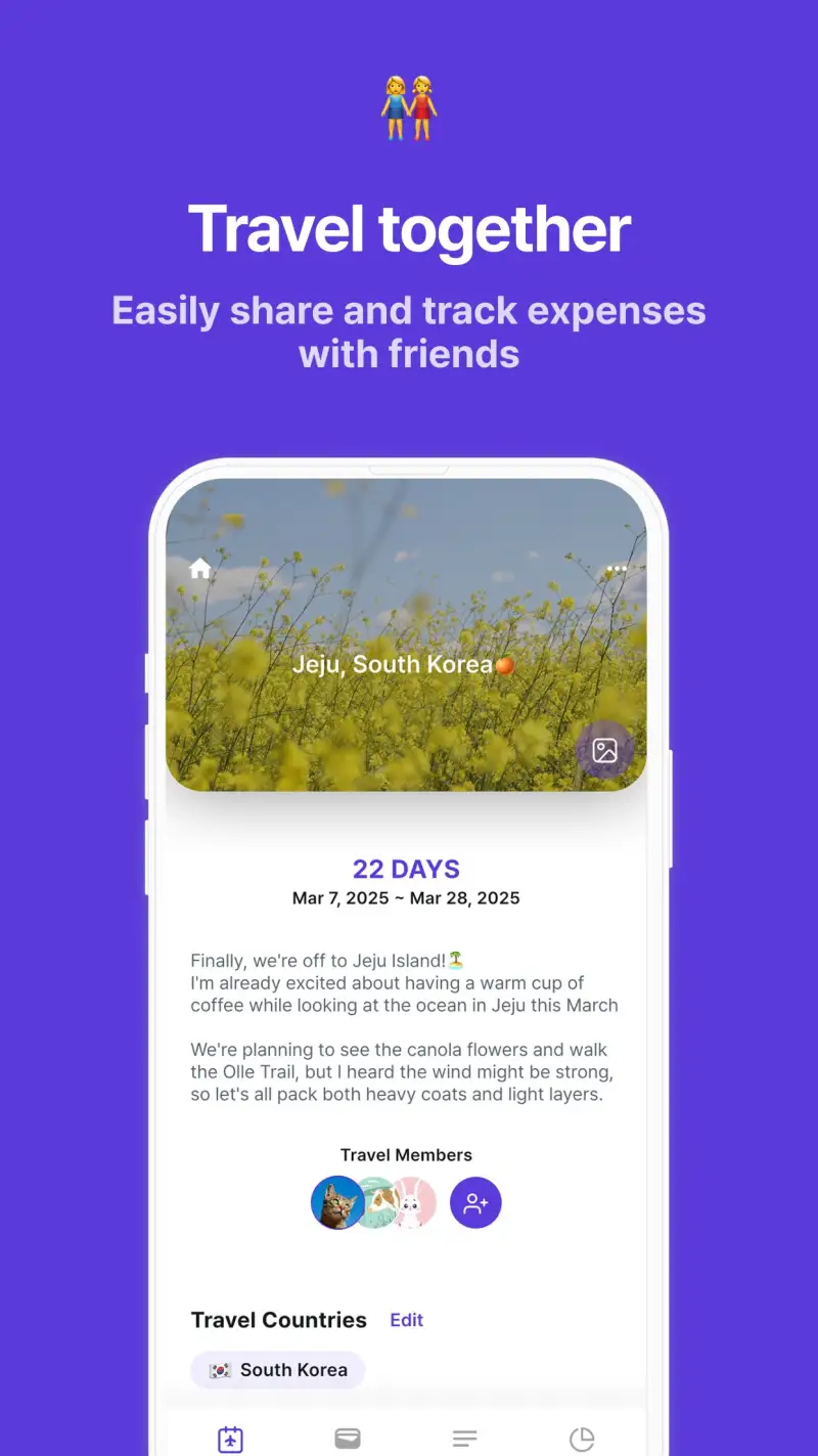 Trabee Pocket : Travel Expense screenshot