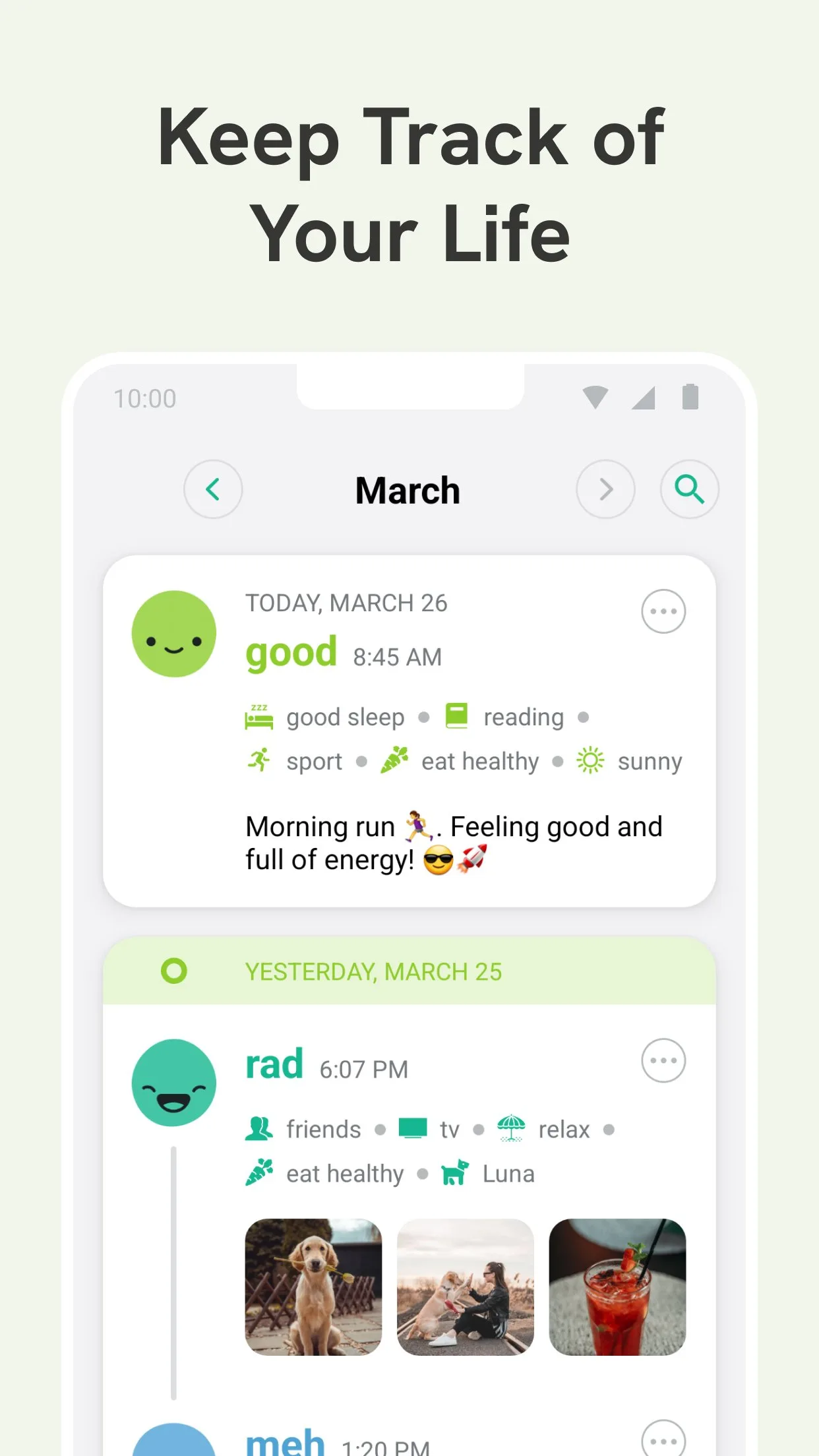 Daylio Journal - Mood Tracker screenshot