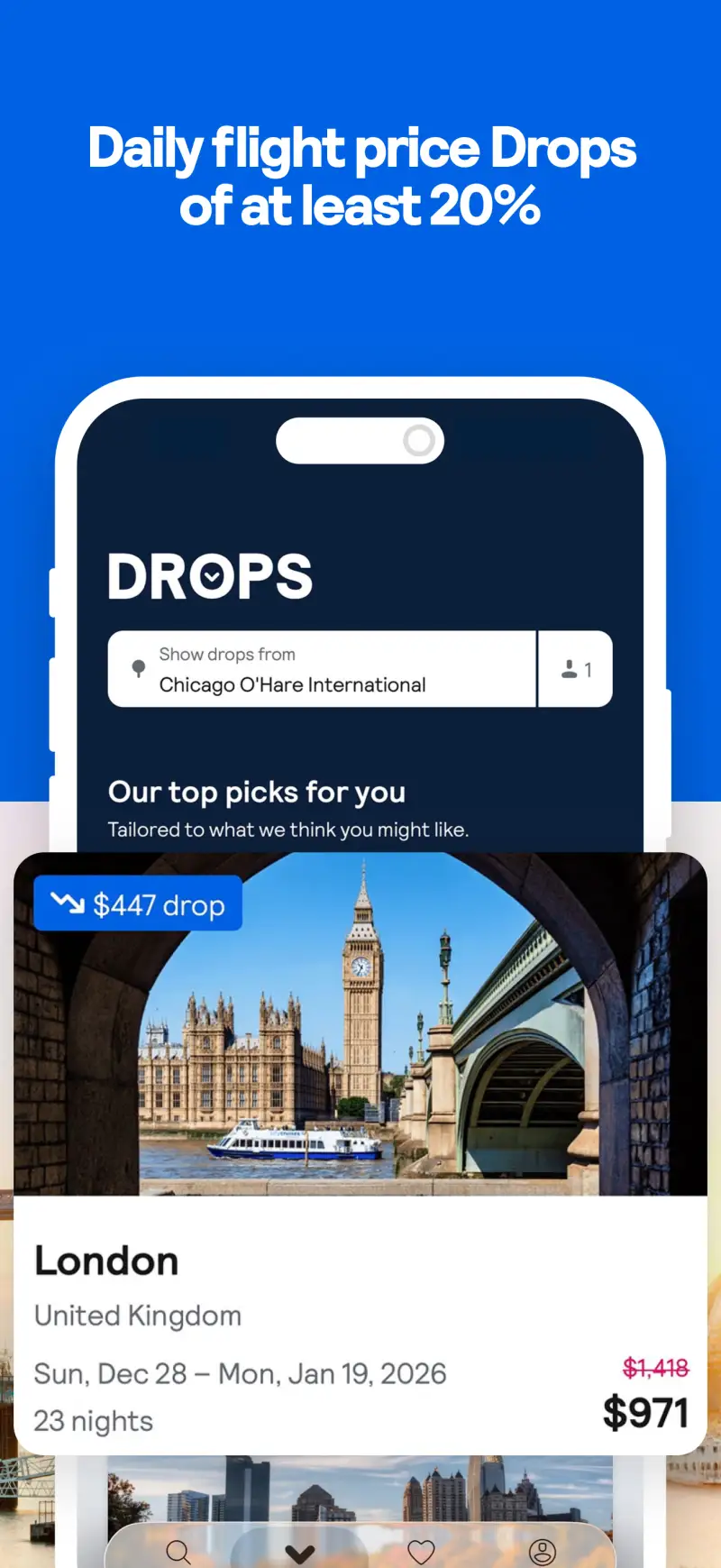 Skyscanner Flights Hotels Cars screenshot